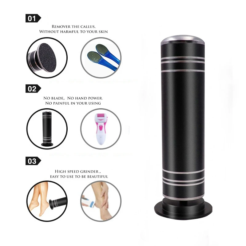 

Electric Foot Care for Pedicure Electric Grinding Foot File Pedicure Dead Skin Heel-File Callus Remover Shaver Tools Replaceme