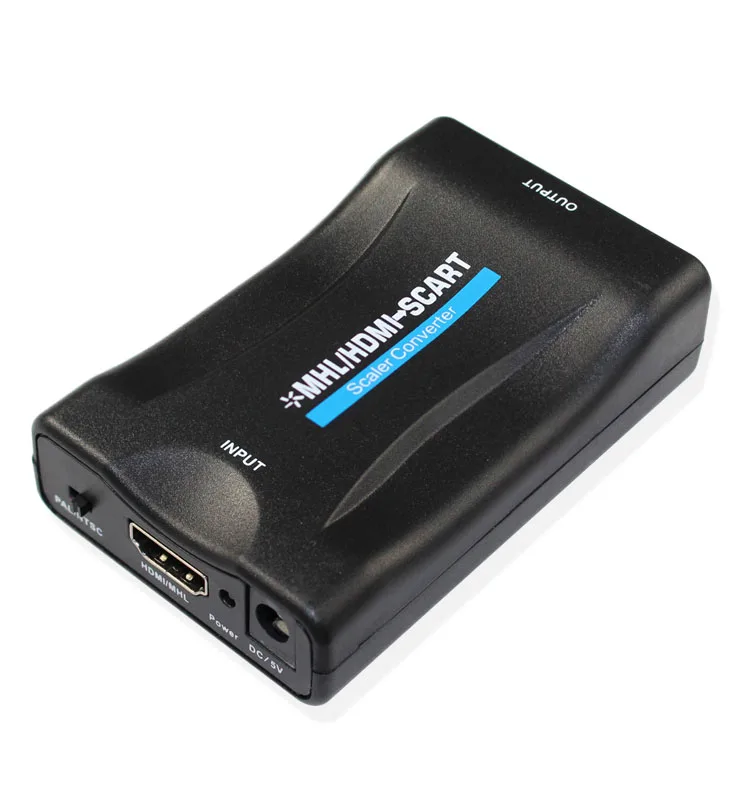 Wiistar 1080P Scart в HDMI конвертер аудио видео адаптер SCART для HDTV Sky Box STB DVD | Безопасность и