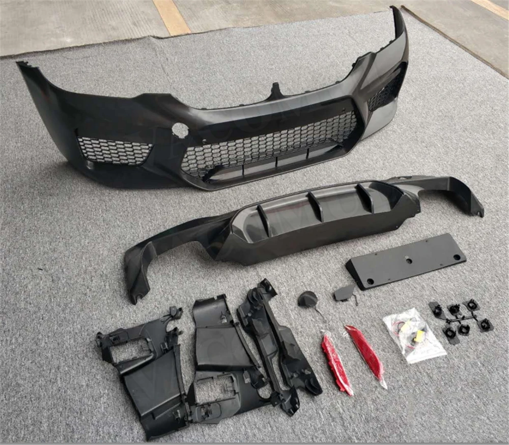 5 серий PP передний бампер задний корпус для BMW G30 G31 G38 2017 2018 замена на F90 M5 Стиль