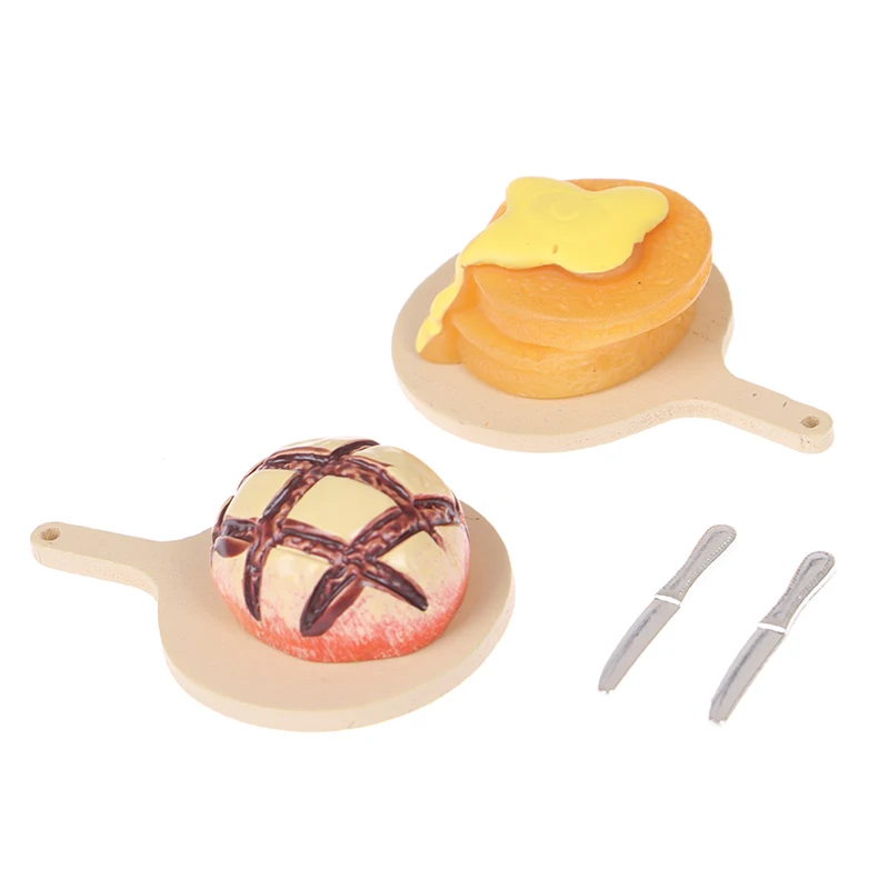 Набор ножей и лотков для кукольного домика в масштабе 1:12|Игрушечная мебель| |