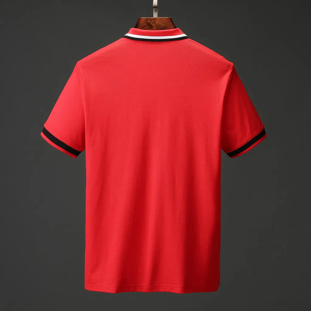 

Summer 2020 Business 100% Cotton Men Polo Shirt Short Sleeve Hombre Brands Polo Shirt Turn-down Tops&Tees Mens Polo Shirts M-3XL