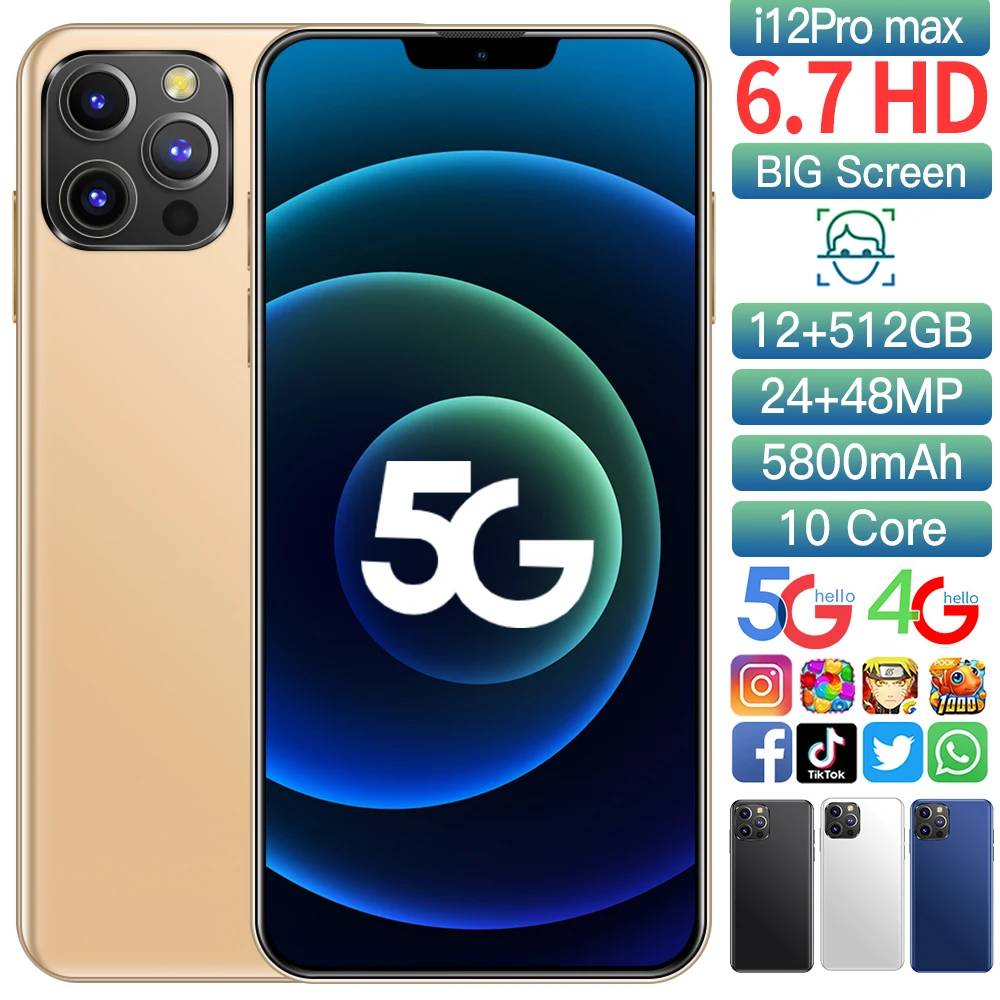 

I12 Pro Max, 6,7 , 5800 , Face ID, Android 10, 12 , 512 , 24 , 48 , Snapdragon 888