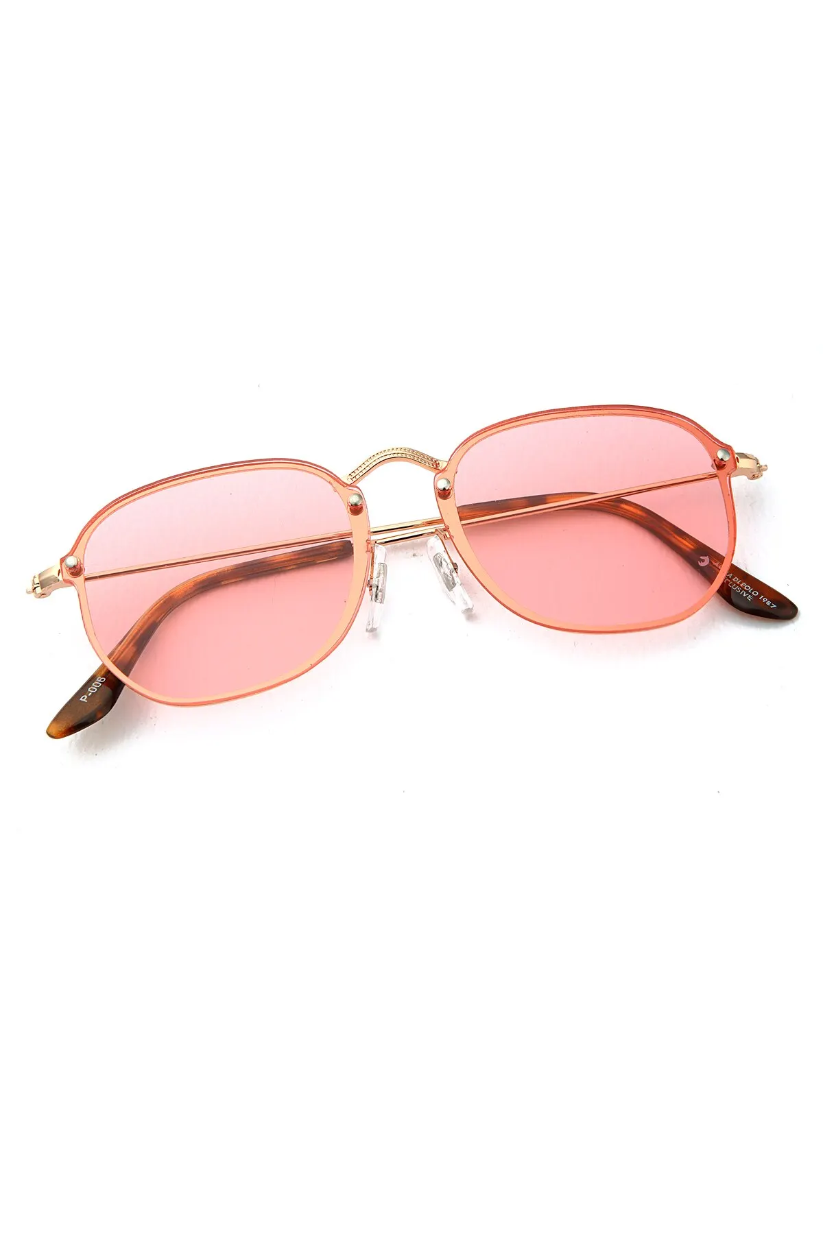

2020 top Brand Luxury Fashion Women Gold Metal Glasses UV400 APGS3-G5384-KMY4P Aqua di Polo 1987 Sunglasses