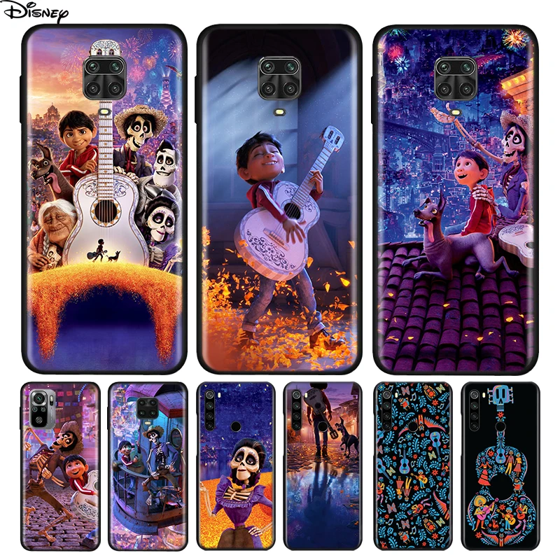 

Silicone Cover Disney Movie-Coco For Xiaomi Redmi Note 10 10S 9 9C 9S Pro Max 9T 8T 8 7 6 5 Pro 5A 4X 4 Phone Case