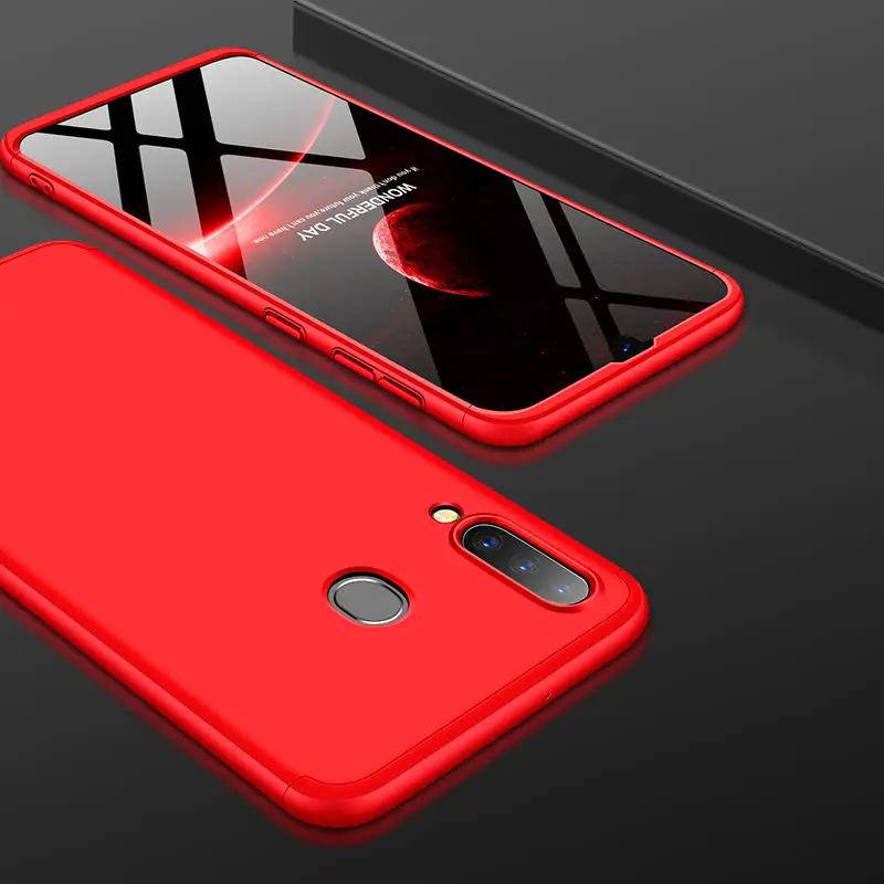 Для samsung Galaxy A40S чехол A40S 360 градусов полный чехол матовый чехол для samsung Galaxy A40S крышка со стеклянной защитой