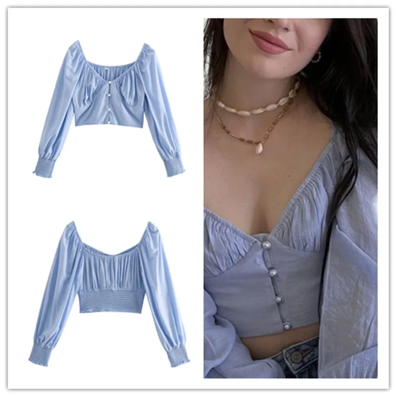 

Новое платье ZA в европейском стиле с надписью «Wind Is Sweet», атмосфера Джокера, денег, грибов, голубая рубашка