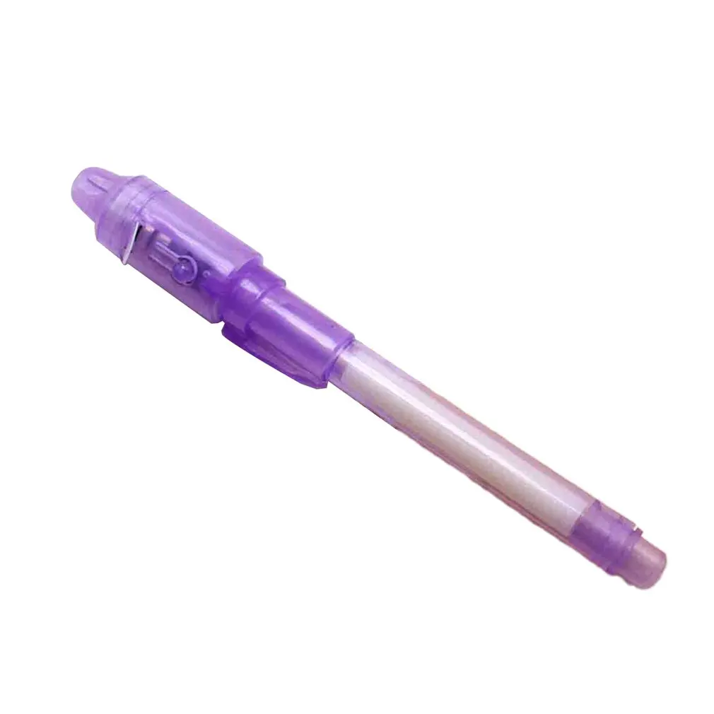 

Luminous Light Pen Big Head UV Check Money Drawing Magic Pens Toys For Kids UV Magic Ink Lamp Pen Stationery