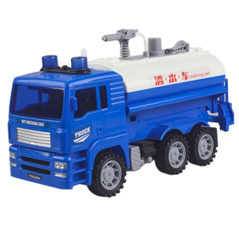 

Spray Water Truck Toy Fireman Fire Truck Police Car Music Light Educational Toys Boy Kids Toy Gift