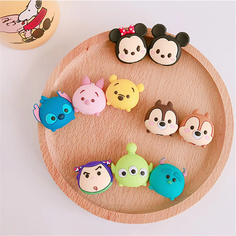 Универсальный мультяшный милый USB кабель протектор для huawei Органайзер