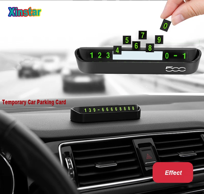 

Автомобильный телефон номер карты пластина парковка карта наклейка для fiat 500