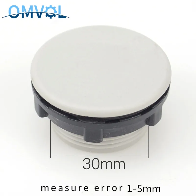 Штепсельная Вилка для кнопочного переключателя 16 мм 22 30 пластиковая трубка |