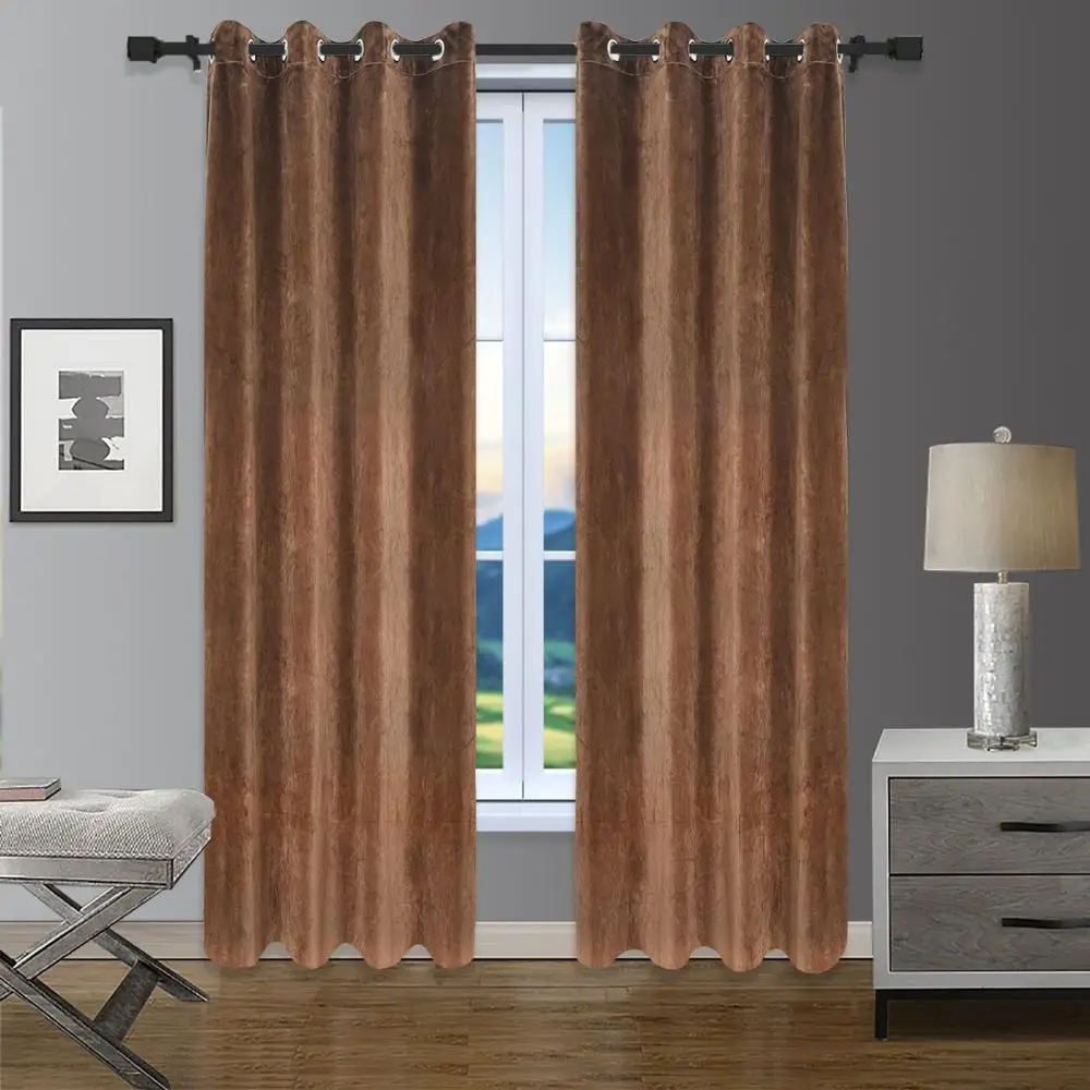 

Плотная занавеска из голландского флиса сплошного цвета с высоким оттенком, ткань 90%, затемненная безрукавка для гостиной, фланелевая занав...