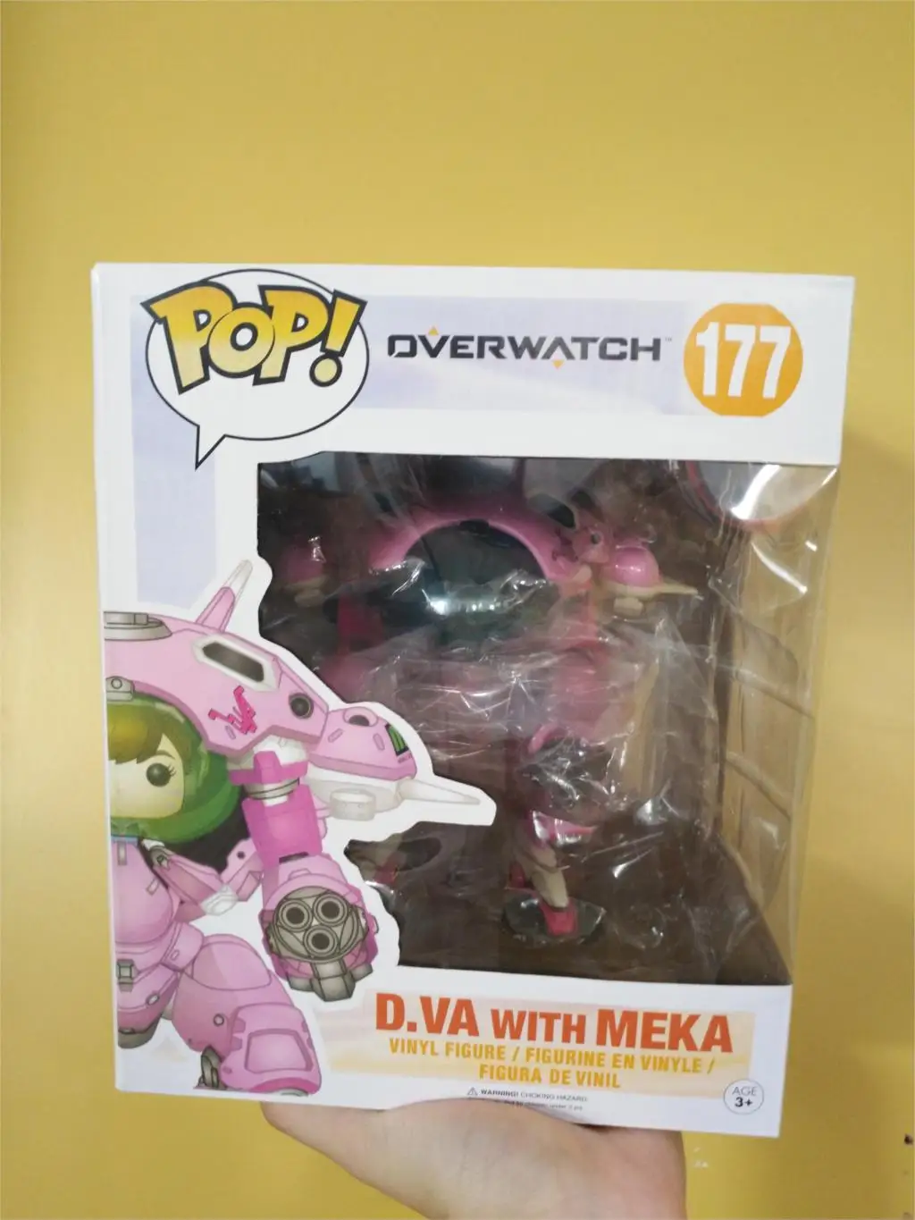Funko Pop Game OverWatche 15 см персонаж Д. Ва с Meka " Бадди Виниловая фигурка игрушки для коллекции