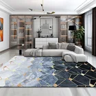 Большие коврики для гостиной Современные Простые моющиеся прямоугольные коврики домашний декоративный Противоскользящий коврик для зала 120x160 см большой ковер