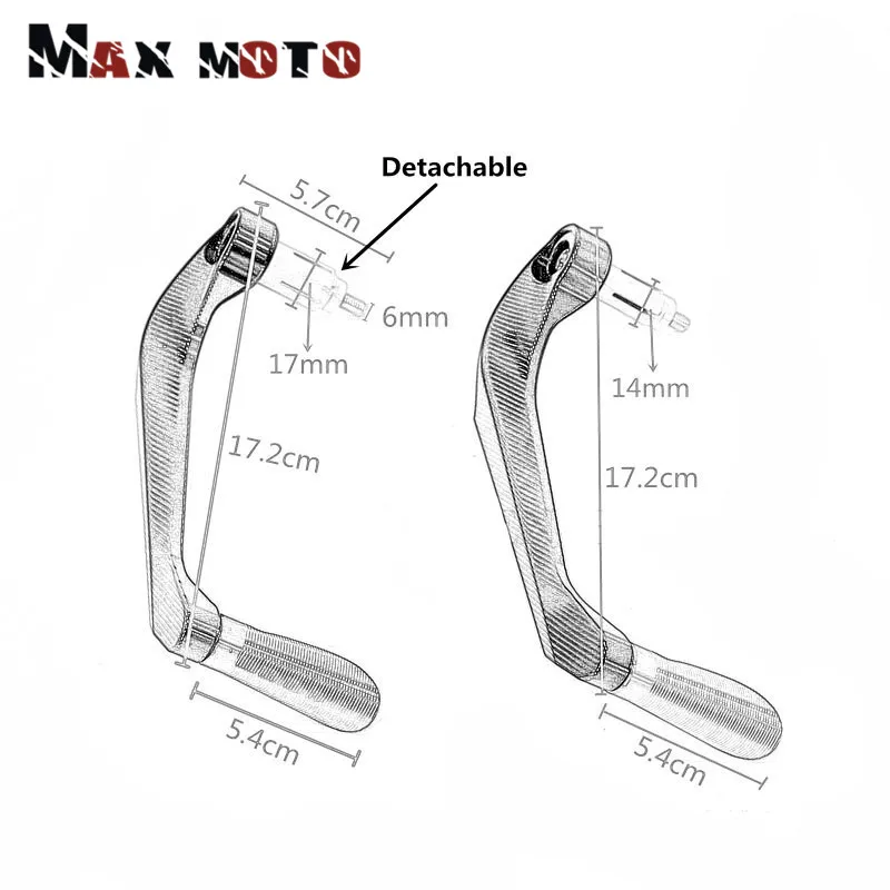 Мотоцикл 7/8 &quot22 мм рукоятки тормоза сцепления Рычаги защита для Honda X-ADV 750 XADV X ADV