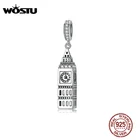 Оригинальный браслет, серебро Горячая Распродажа, 100%, 925 пробы, Эйфелева башня Башня Биг-Бен, Очаровательная подвеска из бусин