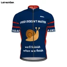 Футболка LairschDan мужская с коротким рукавом, трикотажная рубашка для горного и шоссейного велосипеда, голубая футболка с узором, топ для горного велосипеда, 2020