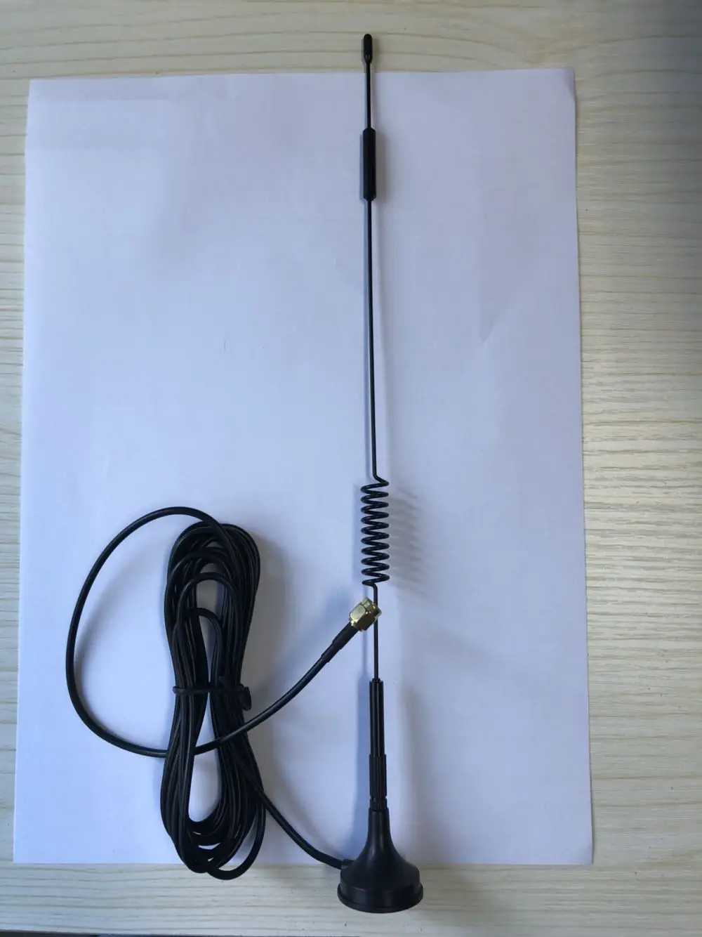 

3G 4G suction cup antenna QC1727LTE, 3-meter wire SMA inner pin connector