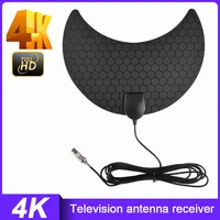 digital hdtv antenna with amplifier dvb t2 indoor 3000 miles range signal booster tv 4k hd satellite aerial signal receiver