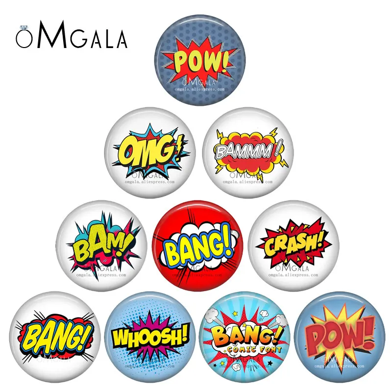 10 шт., Круглые Стеклянные Кабошоны, 8 мм/10 мм 1 2 мм/18 мм/20 мм/25 мм