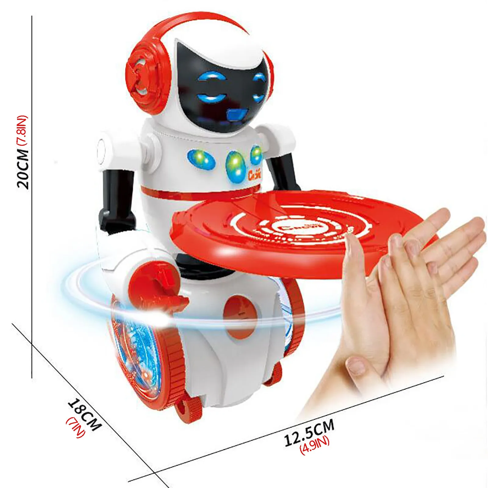 

Robot Toy Intelligent Voice Control Robot Induction Shop Electric Robot Model Toy Creative Educational Gifts For Kids Boys Girls