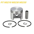 Комплект поршневых колец 42,5 мм и 40 мм для ремонта двигателя, подходит для бензопилы Stihl MS250 MS210 MS230 MS230C