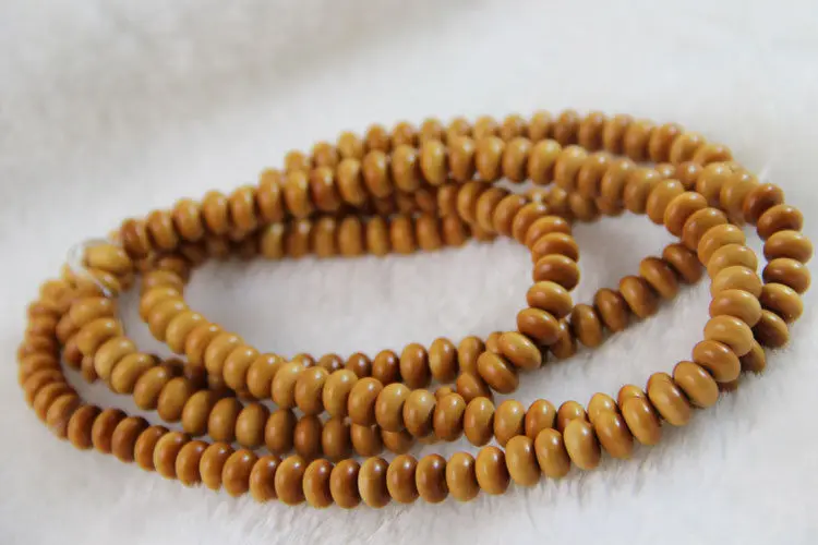 Тибетский буддизм оливковый орех Abacus молитвенные бусины Mala(110 DIY) | Украшения и