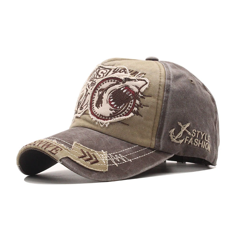 

New Cotton Men baseball cap for women snapback hat Shark embroidery bone caps gorras casual casquette men baseball hats
