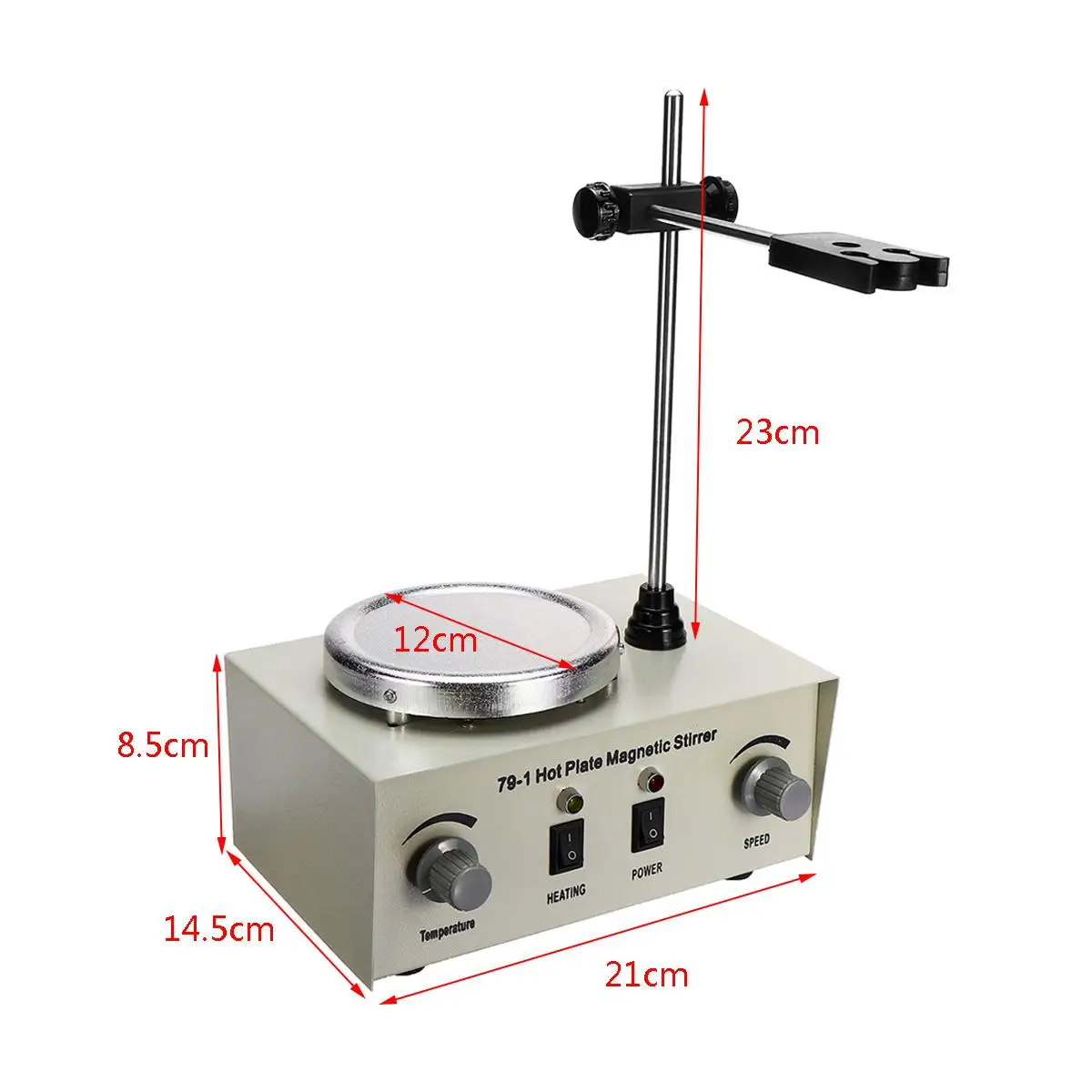 

110/220V 1000ML Heating Magnetic Stirrer Lab Mixer Machine 79-1 Hot Plate Magnetic Stirrer Lab Dual Control Mixer for stirring