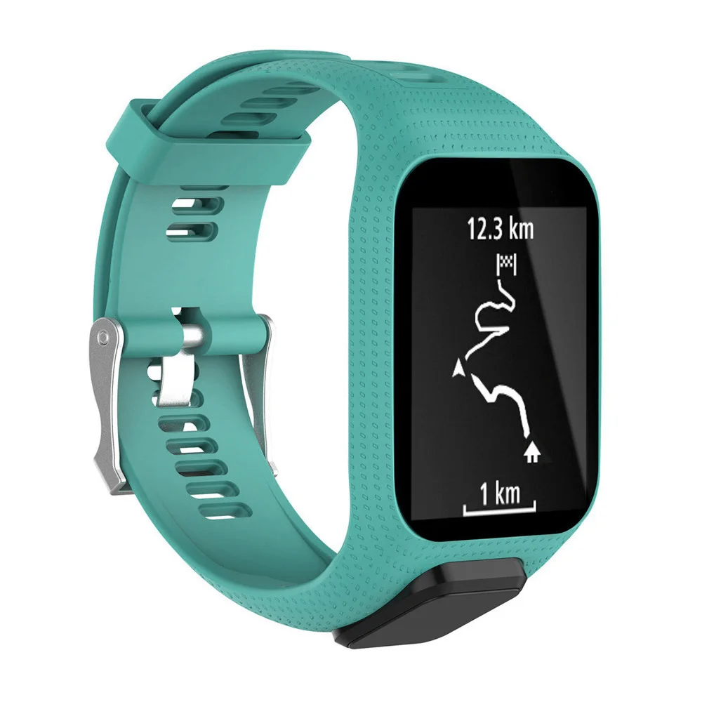 Ремешок на запястье для TomTom 2 3 Runner Spark Music сменный Браслет мягкий браслет для часов силиконовый ремень часы Браслет аксессуар