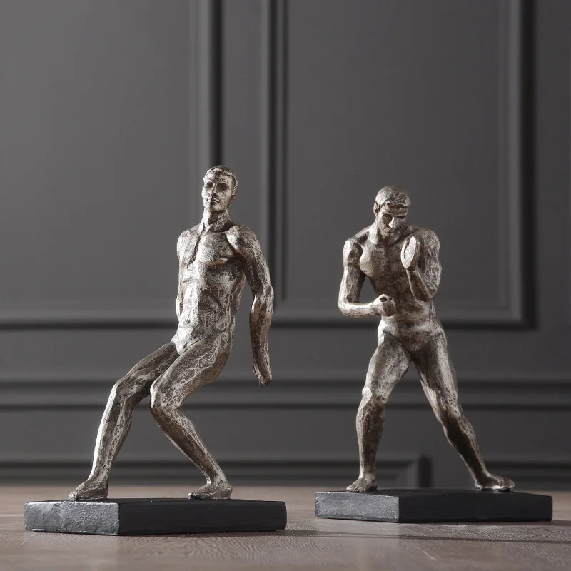 

Nordic Creative Gymnastic Character Book File Study Office Porch TV Cabinet Home Furnishing Decoration Crafts Statues Sculptures