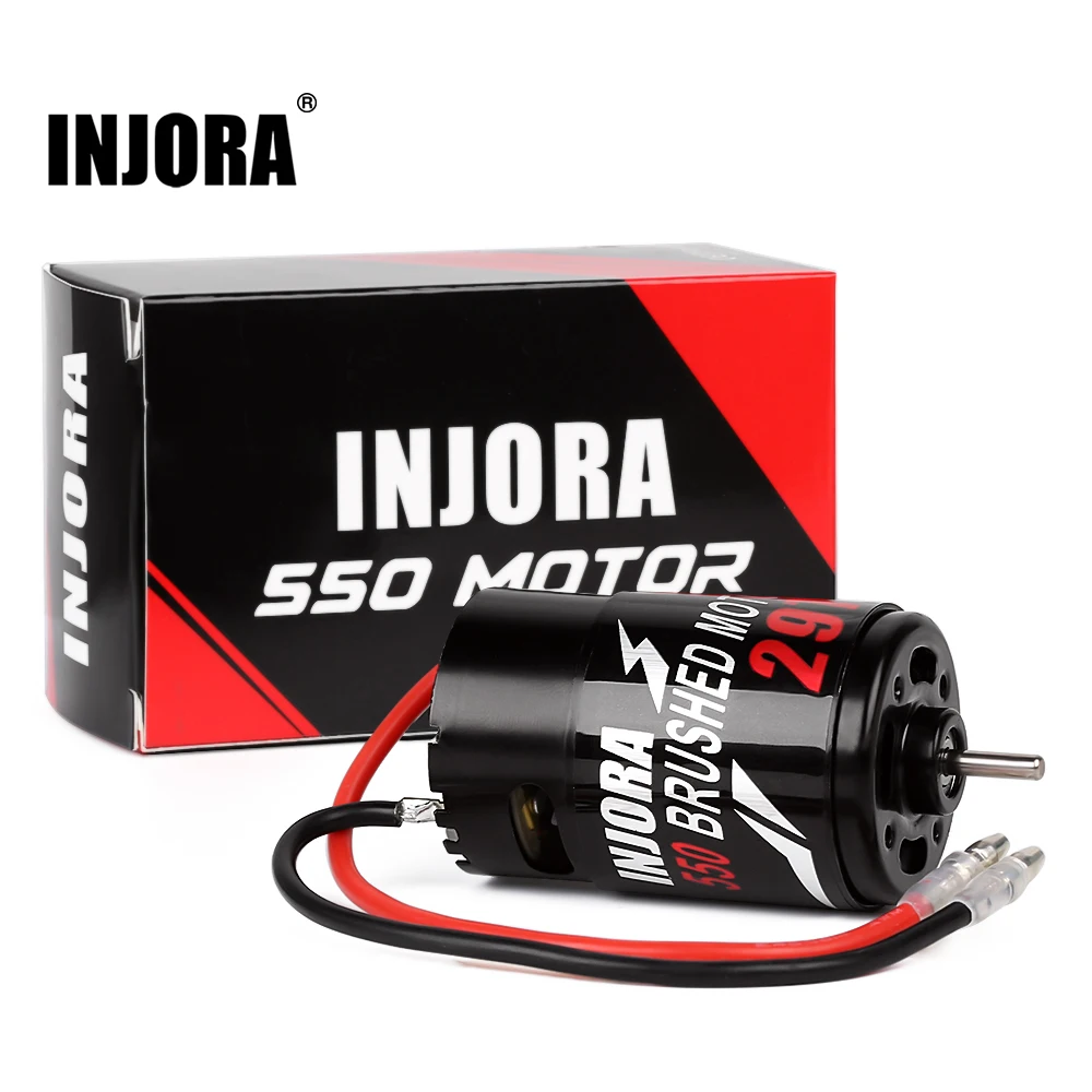 INJORA 550 матовый двигатель 12T 21T 29T 35T для 1:10 RC Гусеничный осевой SCX10 AXI03007 JL 90046 Traxxas Slash