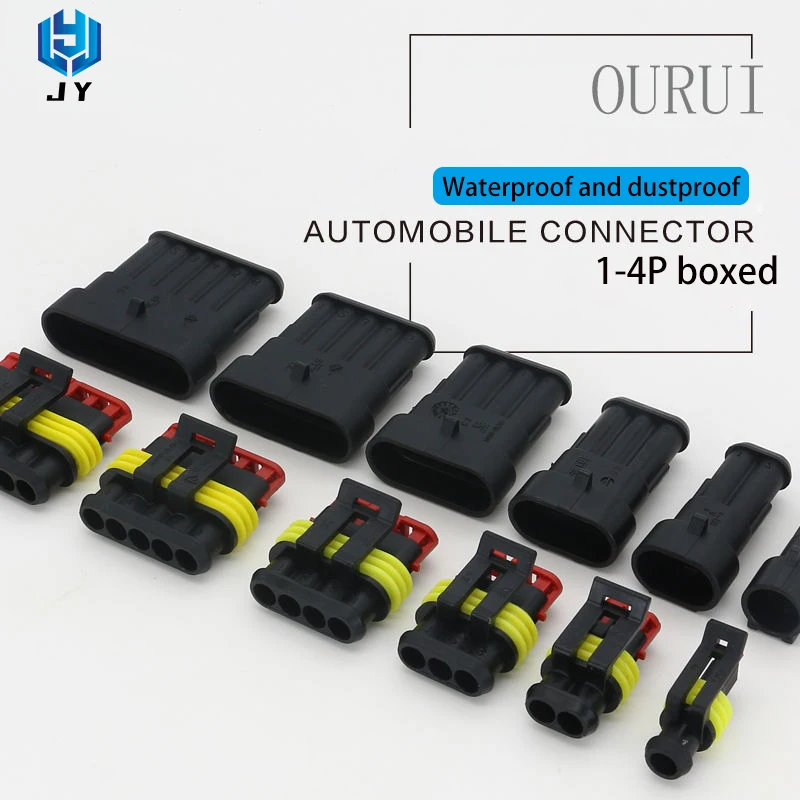 274 шт/комплект 12AHID провод женский мужской AMP разъем 1/2/3/4 контактный автомобильный