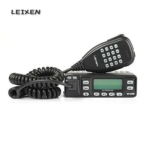 EIXEN VV-898S Mobile Radio U/V 25W 199CH CTCSS/DCS FM DTMF Scan VOX 1750Hz Travel Camping Ourdoor Communcation Intercom