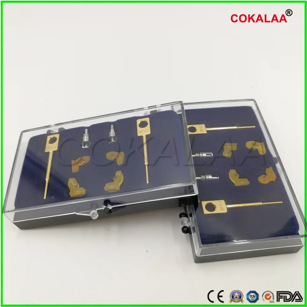 2 Sets/box Зубной Техник лаборатории инструмент MK1 насадки Запчасти для