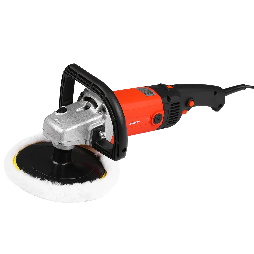 

1400W Handheld Electric Car Waxing Polisher Machine M14 Polisher 180mm Car Paint Care Variable Speed Household Marble Tile Floor