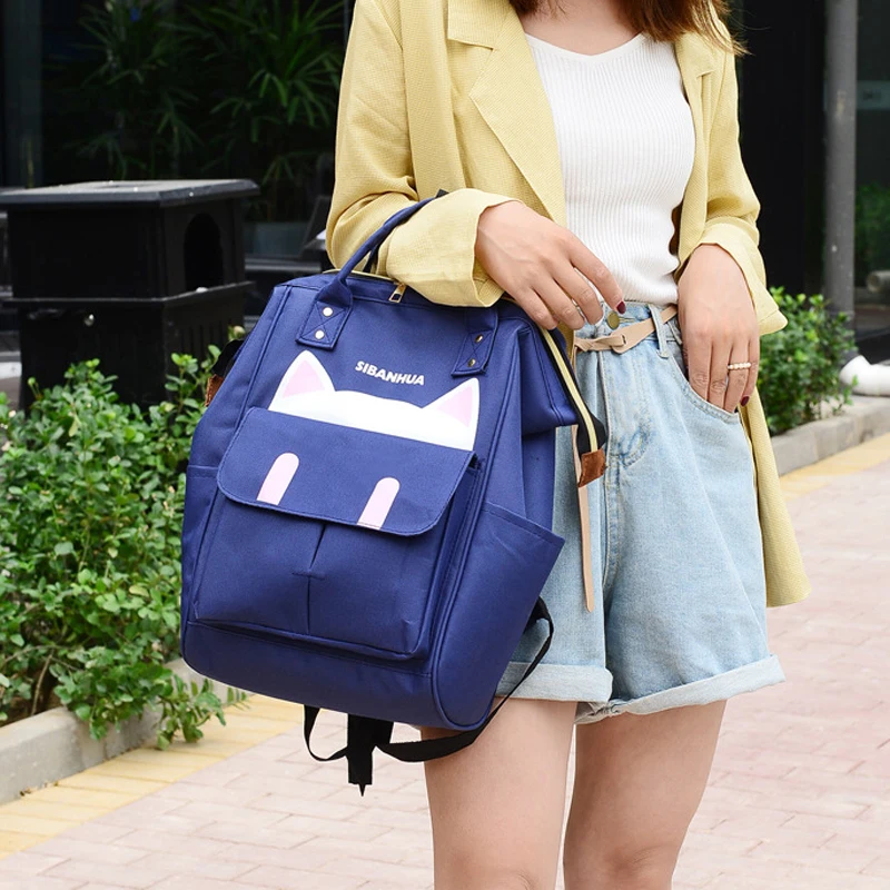 

Snailhouse Cartoon Diaper Bag Backpack Large Maternity Nappy Handbags Women Baby Travel Backpack for Baby Care Zipper Mummy Bag