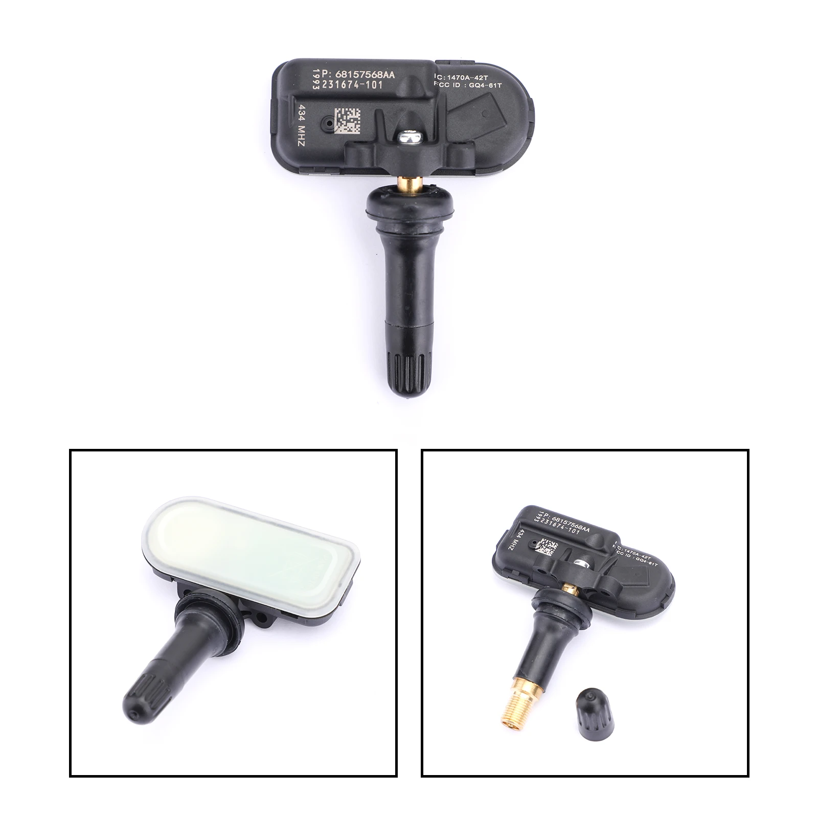 Artudatech 1 шт. датчик давления в шинах TPMS 68157568AA для 2014-2018 Jeep Dodge Ram автомобильные