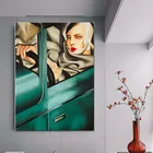 Художественный Тамара де лемпикка, классическое художественное изображение, картины на холсте и плакаты, настенные художественные картины для гостиной, украшение для дома