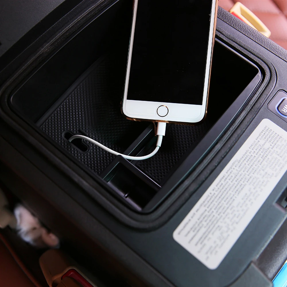 VCiiC Car accessories Central armrest container holder tray storage box for Toyota Land Cruiser Prado 2004-2016 | Автомобили и