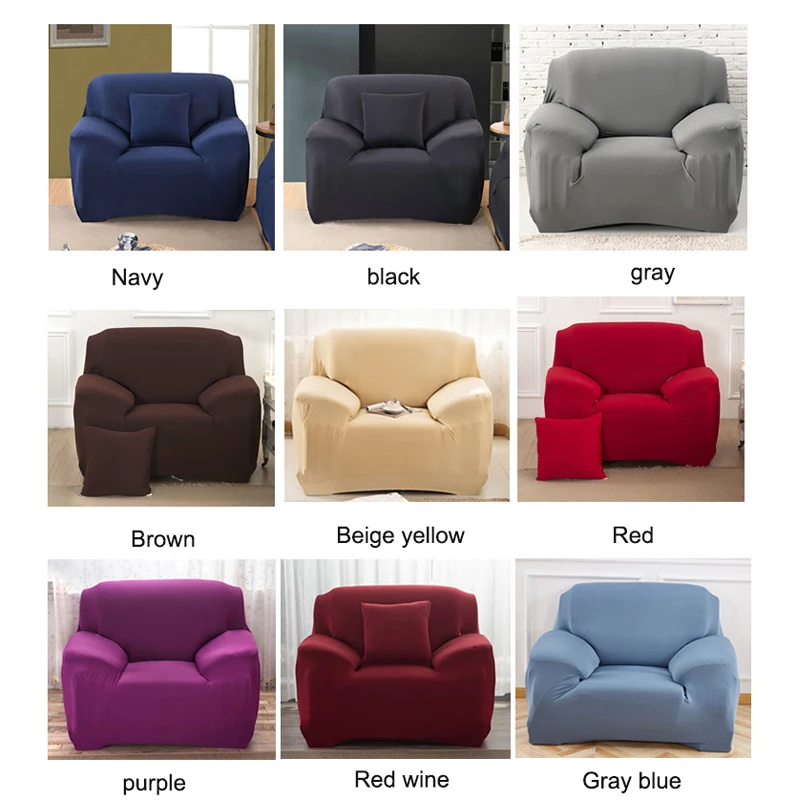 Чехол для дивана эластичный универсальный чехол все включено Нескользящие чехлы