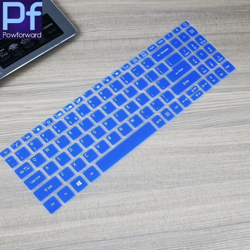 15 дюймов силиконовая клавиатура кожного покрова протектор для ноутбука Acer Aspire 3