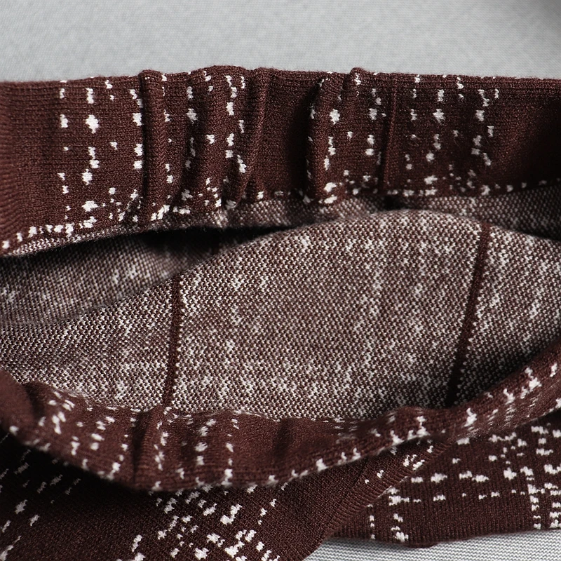 Юбка-миди Женская трикотажная жаккардовая на осень/зиму | одежда