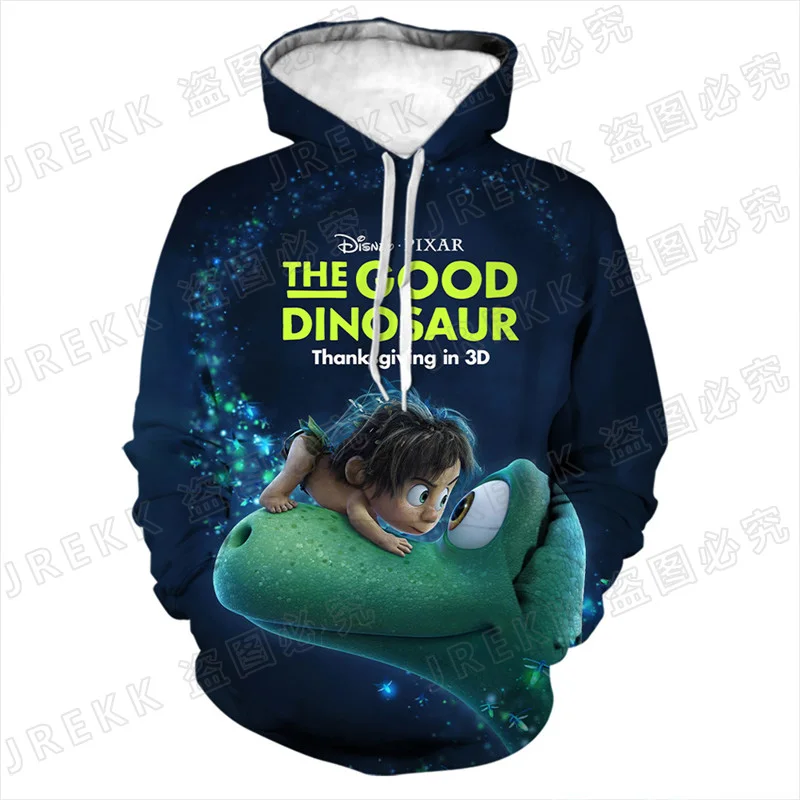 

Casual The Good Dinosaur Hoodies Men Women Children Fashion Cartoon Anime 3D Print Sweatshirts Boy Girl Kids Cool Pullover Coat