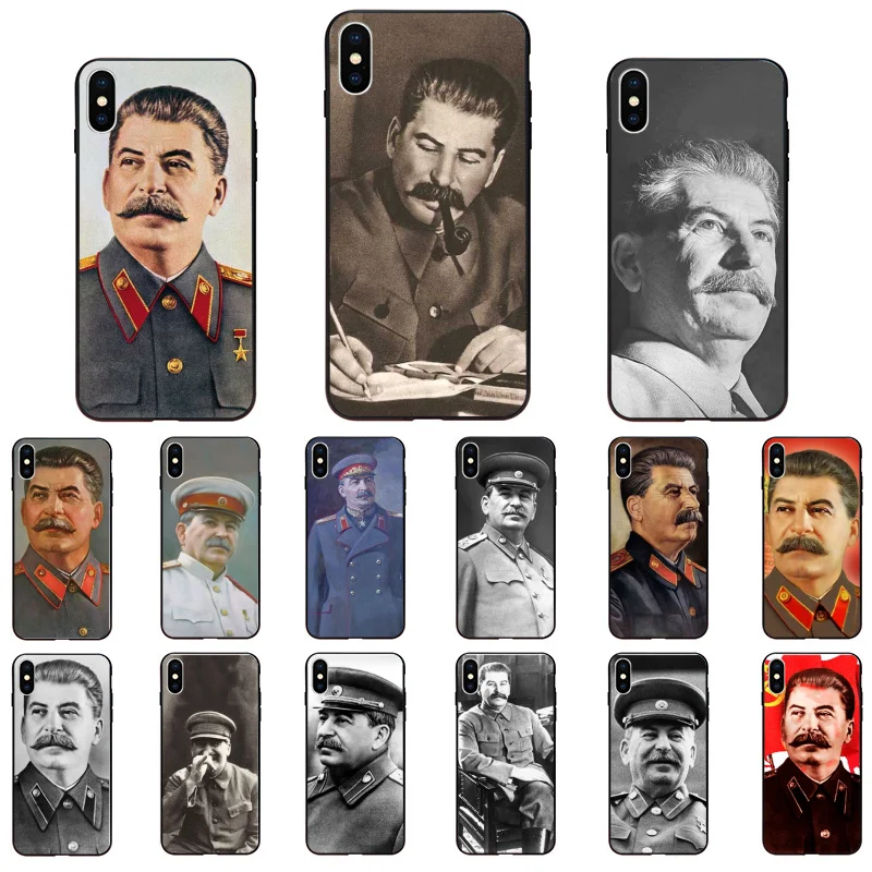 

Russian Commander Stalin Phone Case for iphone 13 12 11 Pro Max Case For iPhone 12mini XS MAX X XR SE2 8 7 PlusCase
