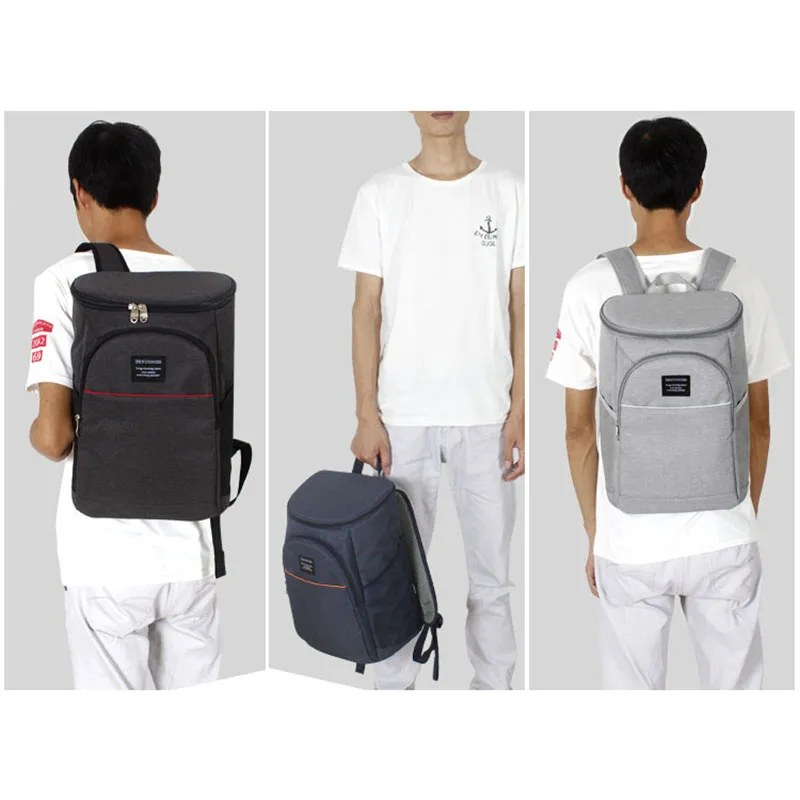 denuoniss brand casual hot sales thermal backpack 20l summer thickened cooler bag camping insulated bag picnic cooler backpack free global shipping