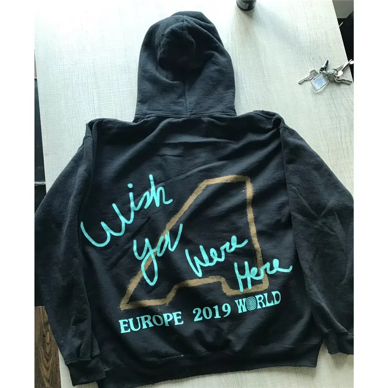 Толстовка с капюшоном для мужчин и женщин Трэвис Скотт астромир Европейское