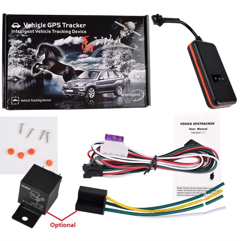 

GT003 GPS Tracker Waterproof Built-in Battery Alarm GSM Online Free APP for Car Motorcycle Vehicle Tracking Device