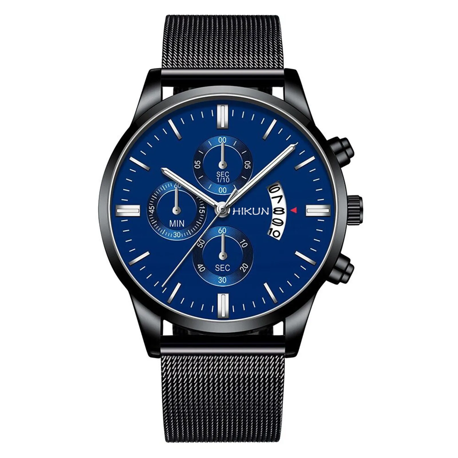 

Sleek Minimalist Fashion With Mesh Band Dial Men's Quartz Watch Gift Watch montre femme relojes para mujer