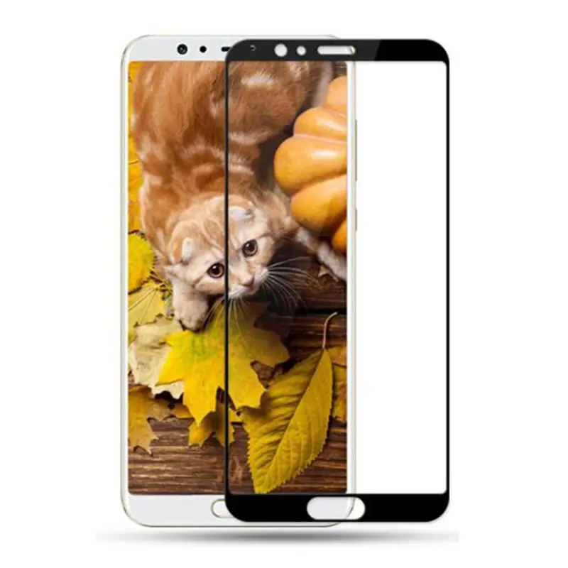 Для Huawei Honor V10 V8 8 Pro 6X Note Note8 Lite Защитная пленка для экрана цвет черный белый золотой